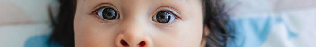 Image of wide-eyed baby C00 used by permission